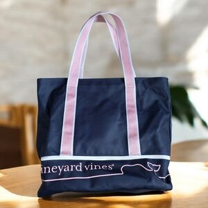 Vineyard Vines 🐳 Target Large Beach Tote, Hidden Zipper Bottom, Picnic, Boating